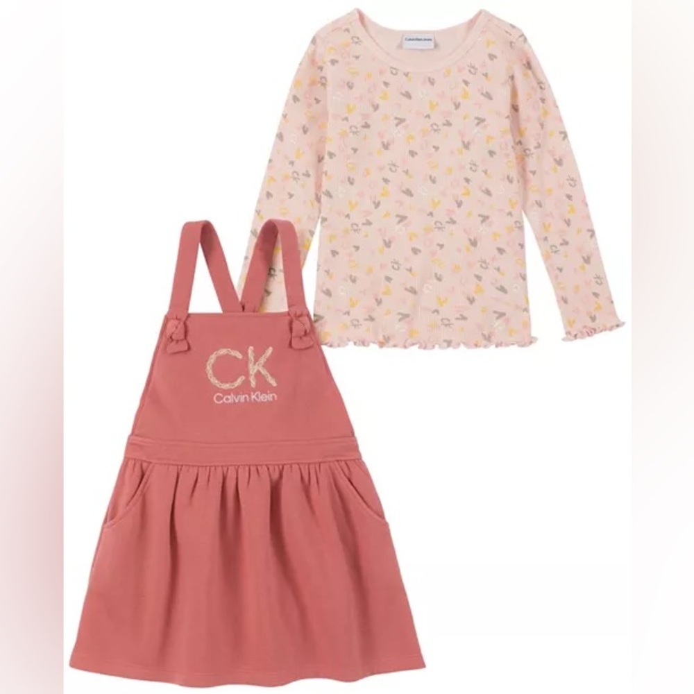 Calvin Klein Blush Pink Kids Dress (24 mo)